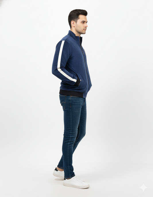 Classic Collegiate Bomber Jacket