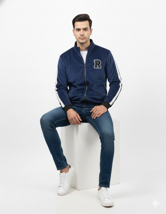 Classic Collegiate Bomber Jacket