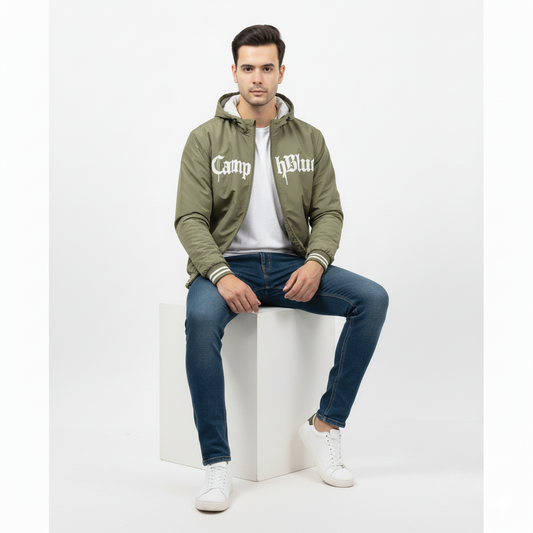 Full-Zip Hooded Jacket