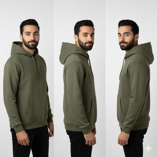 Mid-Weight Pull-Over Hoodie