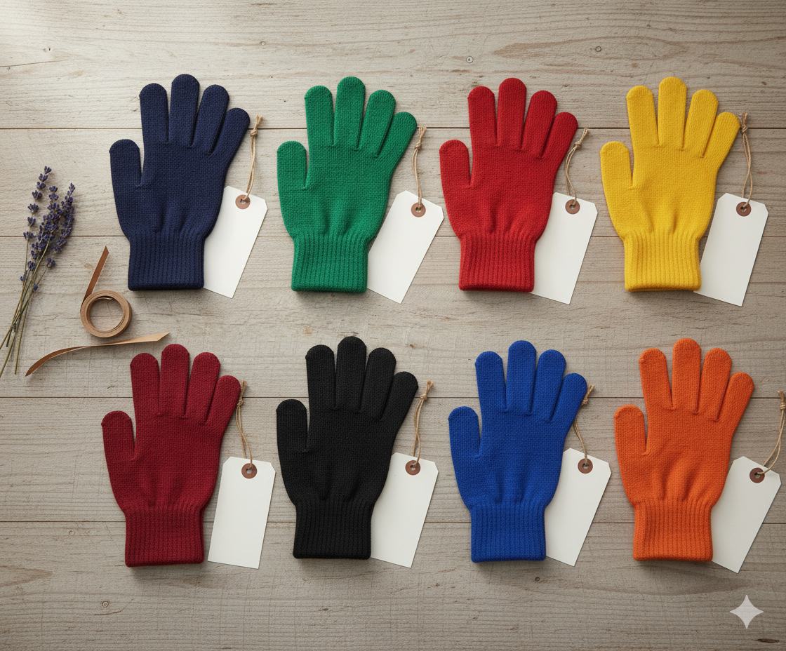 Knit Winter Gloves-Warm & Comfortable Stretch Fit