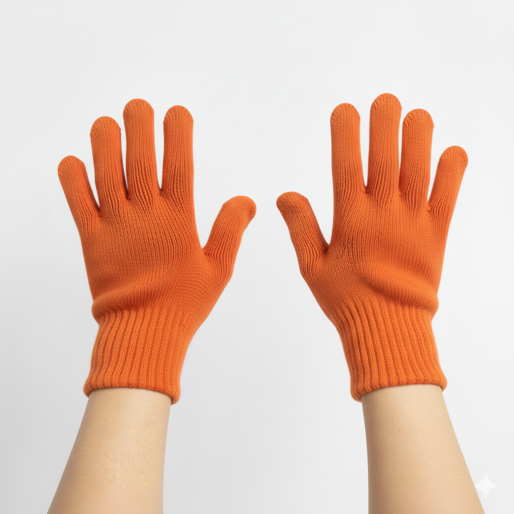 Knit Winter Gloves-Warm & Comfortable Stretch Fit