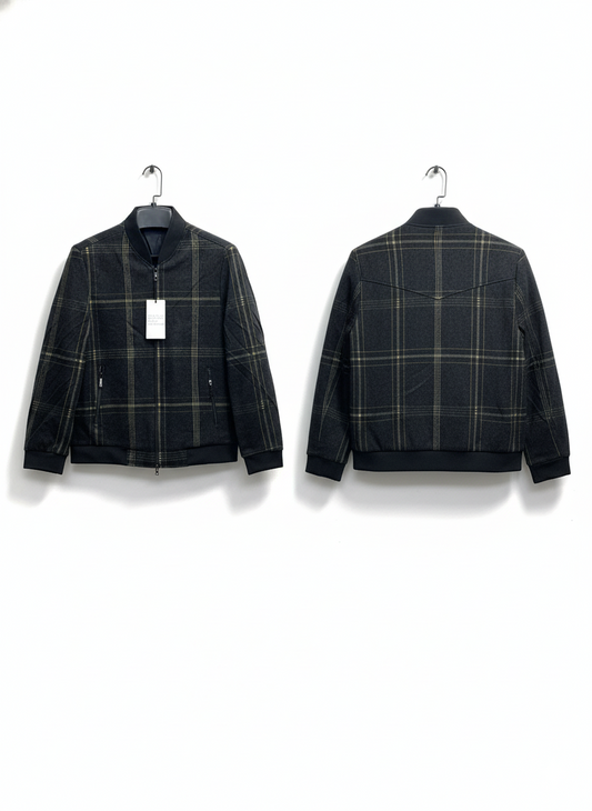 Heritage Plaid Bomber Jacket
