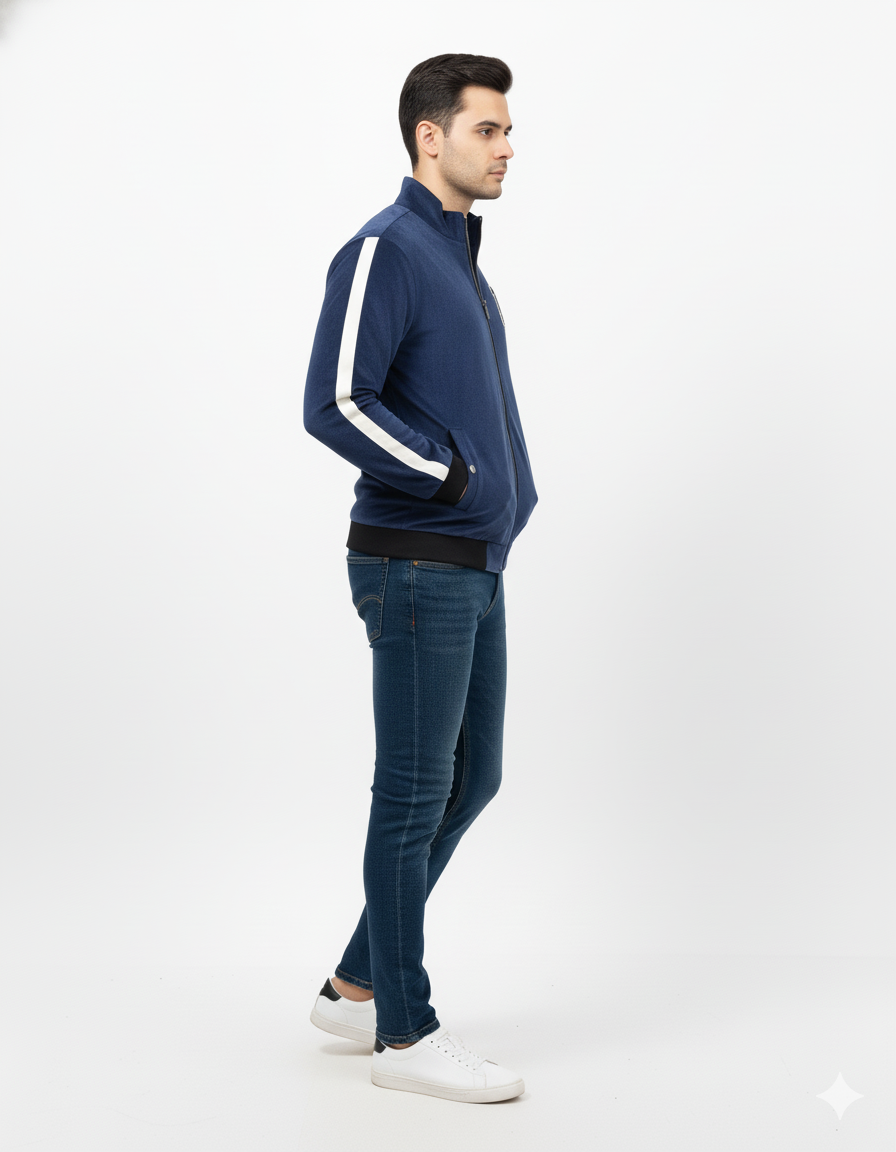 Classic Collegiate Bomber Jacket