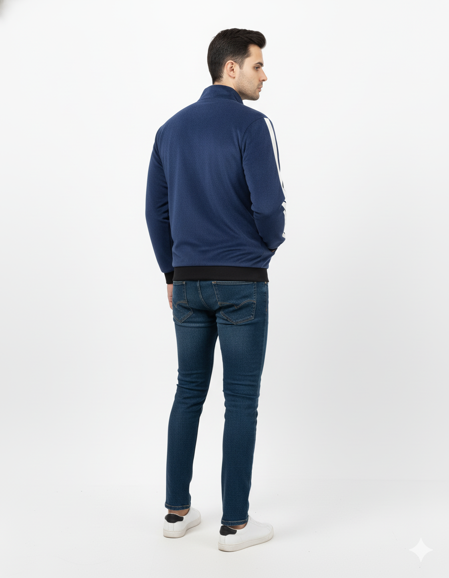 Classic Collegiate Bomber Jacket