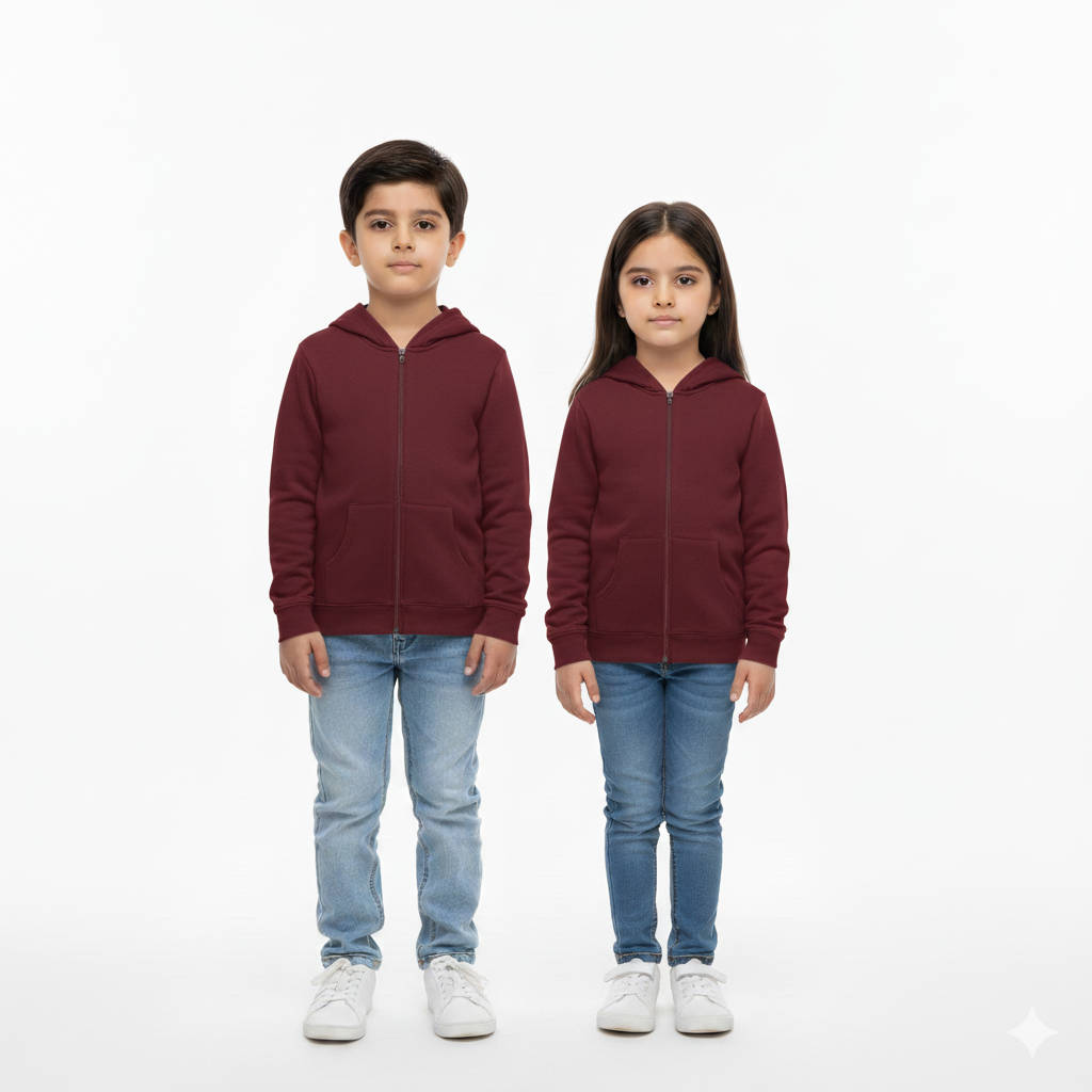 Zip-Up Hoodie for Kids