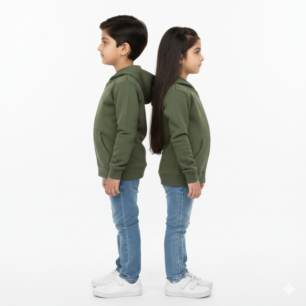 Zip-Up Hoodie for Kids