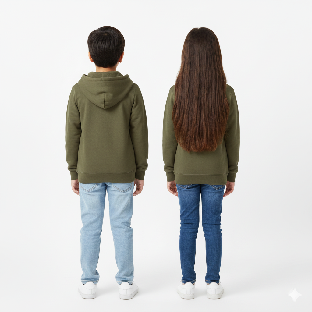 Zip-Up Hoodie for Kids