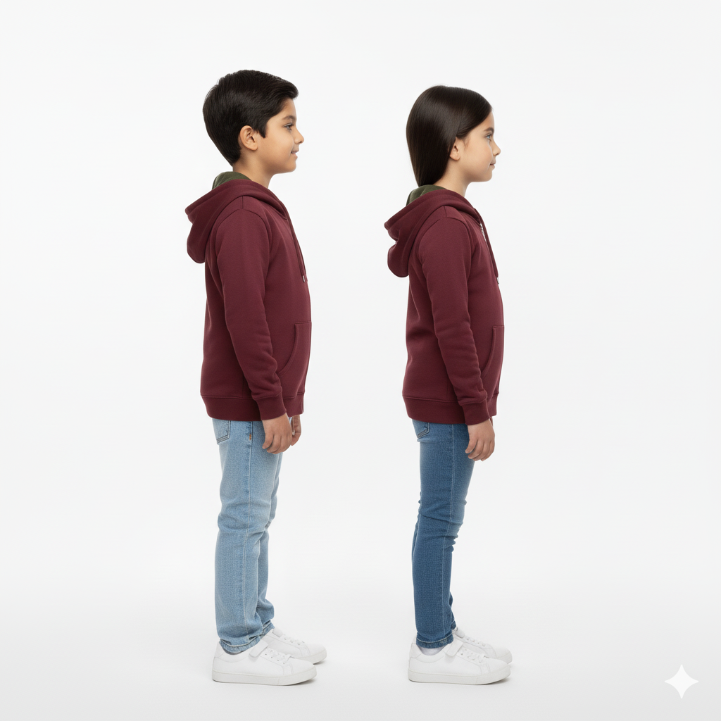 Zip-Up Hoodie for Kids