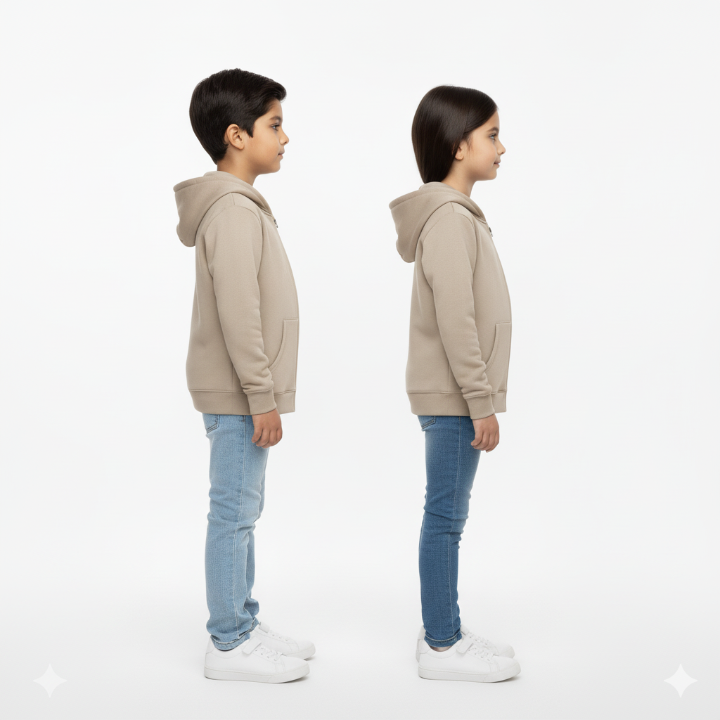Zip-Up Hoodie for Kids