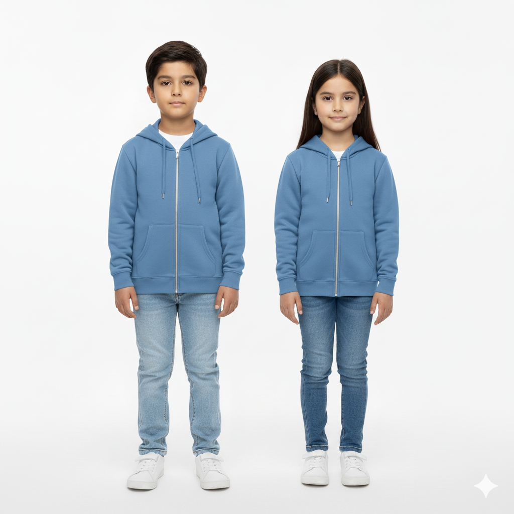 Zip-Up Hoodie for Kids