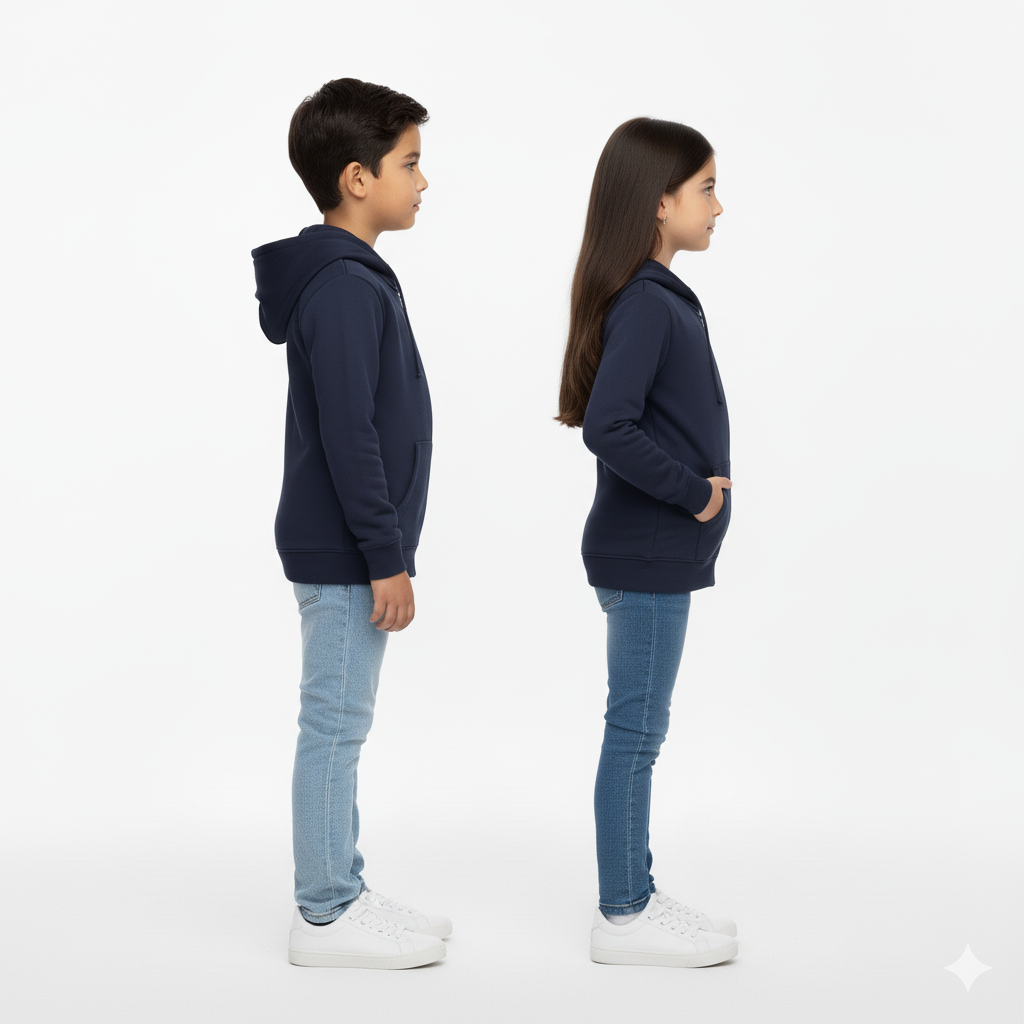 Zip-Up Hoodie for Kids