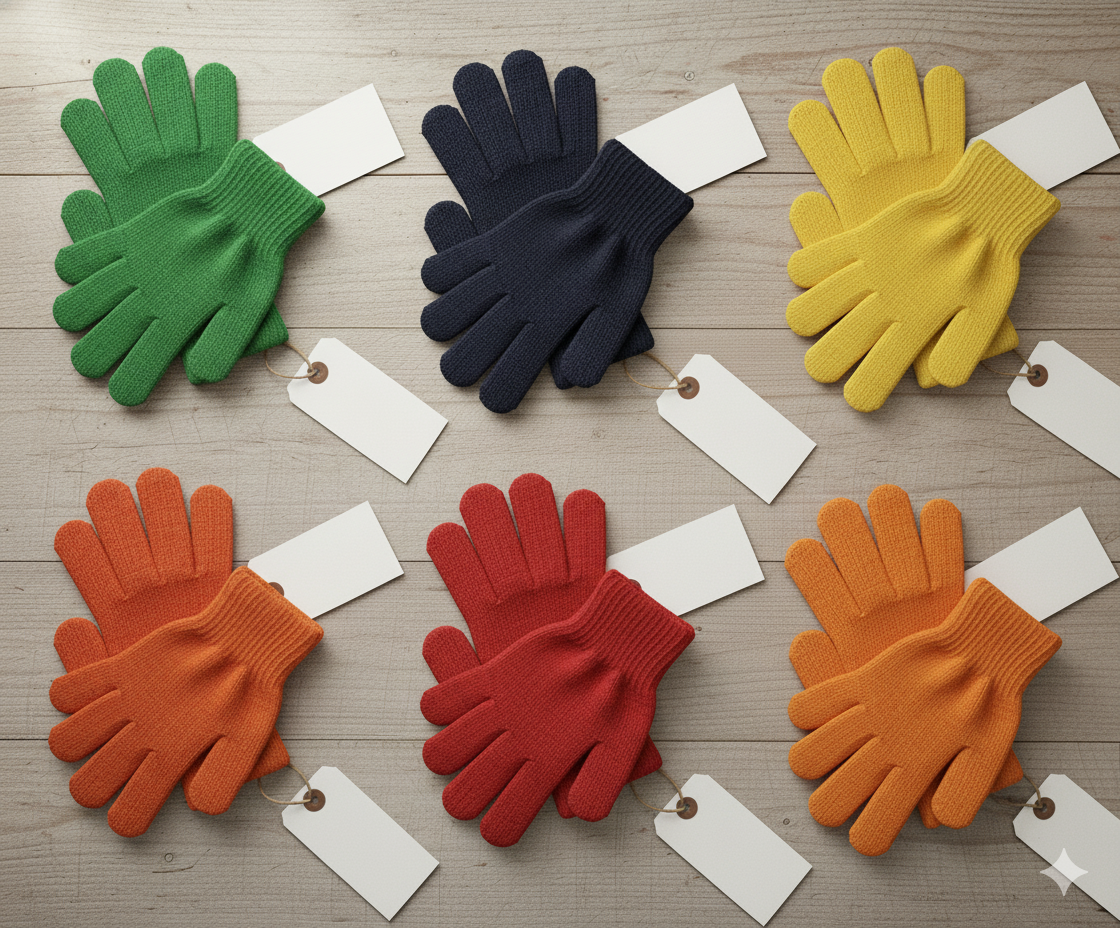 Knit Winter Gloves-Warm & Comfortable Stretch Fit