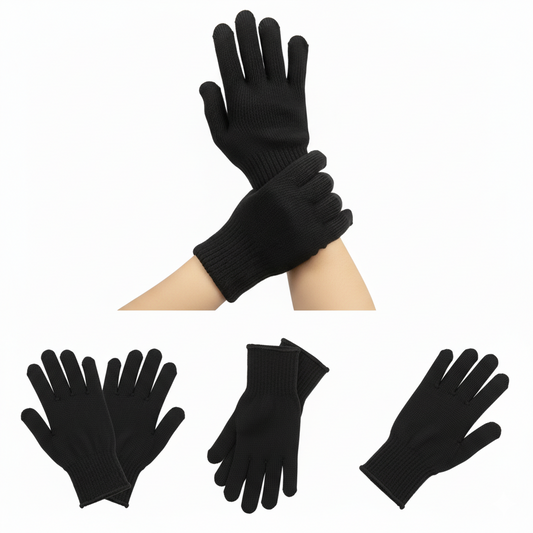 Knit Winter Gloves-Warm & Comfortable Stretch Fit