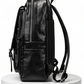 Black Leather Backpack